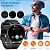 Relógio smartwatch Zwear ZW04 Monitor Cardíaco Bluetooth Com USB relógio digital prova d água/relógio inteligente original - Imagem 10