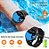 Relógio smartwatch Zwear ZW04 Monitor Cardíaco Bluetooth Com USB relógio digital prova d água/relógio inteligente original - Imagem 9