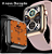 Relógio Smartwatch Hw X Mini Feminino E Masculino Amoled 7 Pulseiras Case Pel Nfc - Imagem 2