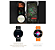 Relógio Smartwatch Ultra Se Mini Redondo 41mm Amoled 2026 masculino femenino série 10 original microwear 1Gb - Imagem 7