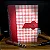 Caderno Amado - Xadrez Vermelho - Imagem 3