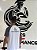 CAMISETA ARES BRANCA COM RECORTE E GOLA COR CHUMBO - Imagem 2