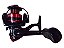 MOLINETE SAFARI MAX BR2000 – PRETO COM VERMELHO – AMBIDESTRO/ ANTI-REVERSO. - Imagem 1