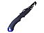 FACA DE PESCA MARINE SPORTS – FILLET KNIFE 23 CM APROX. - TAMANHO PEQUENO – PRETO COM AZUL - Imagem 1