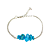 Pulseira Cristal Turquesa - Imagem 2