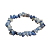 Pulseira de Cristal Quartzo Azul Cascalhos - Imagem 1