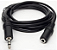 CABO PLUG P2 ST X JACK J2 ST (EXTENSÃO) 1,8M - Imagem 2