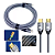CABO HDMI X HDMI 2.1 8K PONTA OURO 3 METROS - Imagem 1
