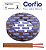CORDÃO PARALELO 300V 2 X 1,00MM 50 METROS CORFIO MARROM - Imagem 1