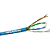 CABO CAT5E AZUL 100 METROS MEGATRON - Imagem 2