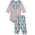 Conjunto Body Bebê Menina Little Bunny Rosa - Imagem 1