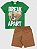 Conjunto Infantil Camiseta/Bermuda Masculino  Urso - Imagem 1