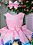 Vestido Infantil  Luxo Lilo e Stitch Rosa - Imagem 3