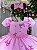 Vestido Tematicos da Gigi Minnie/Minei Laço Rosa - Imagem 4