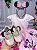 Vestido Infantil Temáticos da Gigi Minnie Minie Rosa - Imagem 3