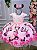 Vestido Infantil Temáticos da Gigi Minnie Minie Rosa - Imagem 1