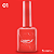 ESMALTES EM GEL DAFU COLEÇÃO TONS DE VERMELHO 12 CORES - Imagem 3