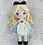 Boneca Alice no País das Maravilhas - Imagem 1