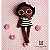 Receita de Amigurumi: Boneca Negra Titi (Ref 13) - Imagem 1