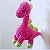 Receita de Amigurumi Dinossauro Baby (Ref 12) - Imagem 1