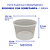 Potes Com Tampas PCT 25 UN (1000 ml) - Imagem 3