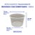 Potes Com Tampas PCT 25 UN (500 ml) - Imagem 3