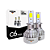 Kit 2 Lâmpada LED C6 mini H3 30w 27.000lm 12v 6500k - Imagem 1