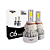 Kit 2 Lâmpada LED C6 mini H16 30w 27.000lm 12v 6500k - Imagem 1