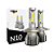 Kit 2 Lâmpada LED N10 H4 50w 60.000lm 12v 6500k - Imagem 1