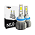 Kit 2 Lâmpada LED N10 H11 H8 H9 H16L 50w 60.000lm 12v 6500k - Imagem 1