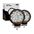 Kit 2 Farol LED Redondo 42w 14 Leds 12v - 24v 6500k Aluminio - Imagem 1