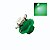 Lâmpada LED T5 1 Led SMD com base B8.4 D 12v Verde - Imagem 1