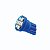 Lâmpada LED T10 8 Led SMD 12v Azul - Imagem 1