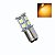 Lâmpada LED 2 Polos BAY15d 13 Led SMD 12v Amarela - Imagem 1