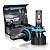 Kit 2 Lâmpada Ultra LED H11 H8 H9 H16L Canbus CSP 120w 120.000lm 12v 8000k - Imagem 1