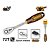 CHAVE CATRACA 1/2" 340-450MM EXTENSIVEL INGCO HRTH08128L - Imagem 4