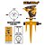 IRRIGADOR IMPULSO COM HASTE INGCO HPS13601 - Imagem 3