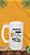 CANECA DE CHOPP VIDRO JATEADO FOSCA - 475ml - Deko - Valor unitário Não deixe para amanhã o que você pode beber hoje - Imagem 1