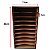 Prateleira Organizadora para Gráficos de Radiestesia em MDF Cru – 10 Compartimentos com 4cm - PROMOÇÃO - Imagem 2