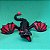 Dragão preto articulado com asas - Imagem 1
