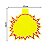 SPLASH AMARELO SEM OFERTA COM ABA COM 100 UNIDADES - Imagem 2