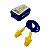 PROTETOR DE OUVIDO INTRA AURICULAR PLUG SILICONE 13 DECIBEIS CA 39067 - Imagem 1