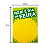 CARTAZ HOJE E DIA DE FEIRA VERDE AMARELO COM 100 FOLHAS - Imagem 2