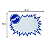 SPLASH AZUL E BRANCO COM OFERTA SEM ABA 33X45 COM 100 UNIDADES - Imagem 2