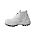 BOTINA BIDENSIDADE BRANCA BICO PVC CA 33734 KADESH - Imagem 1