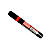 CANETAO PONTA  4MM X 8MM MARCA TUDO VERMELHO RADEX - Imagem 1