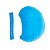 TOUCA TNT DESCARTAVEL C/ ELAST DUPLO AZUL C/100 UN PREVEMAX - Imagem 1