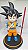 Goku Colecionável 17 CM PLA - Imagem 1