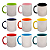 Caneca personalizada colorida - Imagem 1