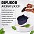 Aromatizador Difusor de aromas de óleos essenciais Elétrico Bivolt Plástico Branco com botão liga e desliga - Imagem 10